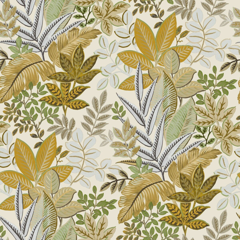 (Yellow) Into The Wild Foliage Wallpaper Galerie 8022560185074