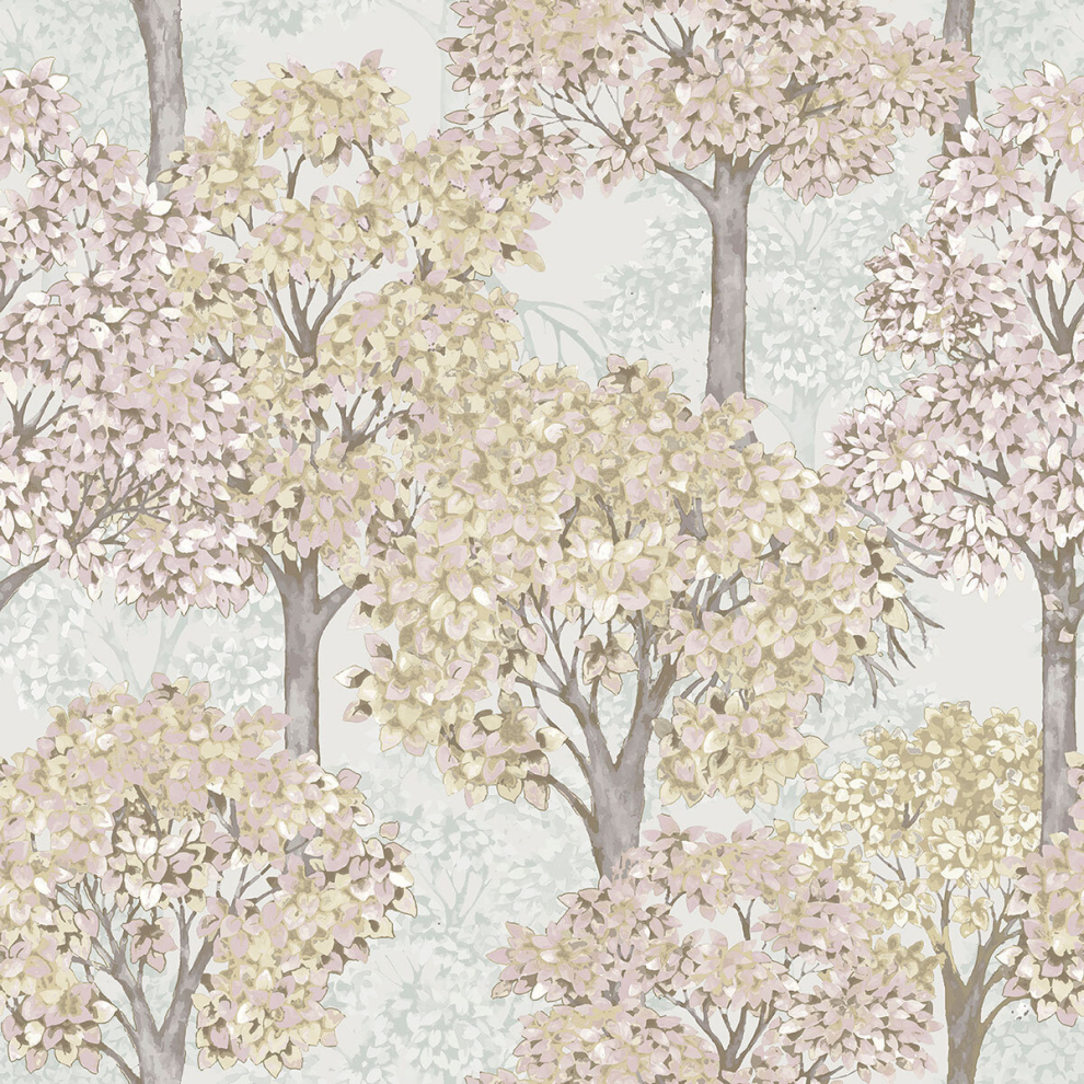 (Pink) Little Explorers 2 Wallpaper Cottage Tree Galerie 8022560123212