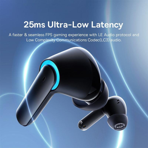 (Cluster Black) Baseus AeQur G10 Gaming Wireless Bluetooth 5.3 Earphones 1