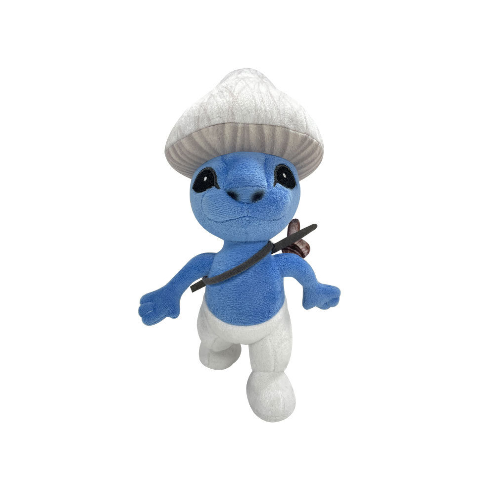 (25cm) New 25cm Anime Smurf Cat Plush Animals Blue Elf Cat Plush Toy Funny Popular Home Sofa Cushion Dolls Children Birthday Xmas gifts