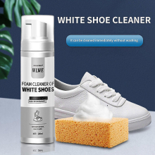 Whitening Gel Cleaner Shoe Dirt And Yellow White Shoes Cleaning Foam Cleaner Kit