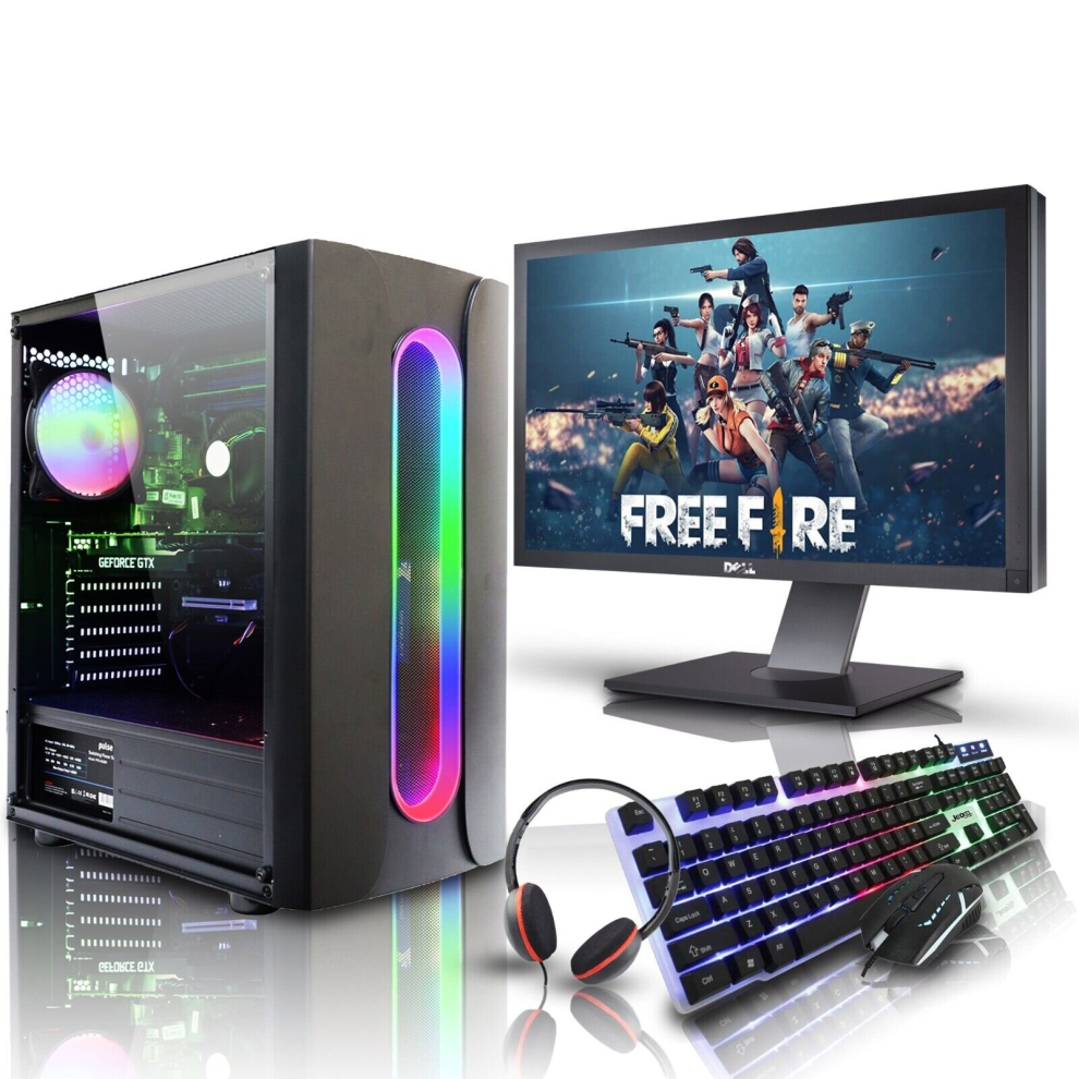 Fast Gaming PC Computer Bundle Intel Quad Core i5 8GB RAM 1TB HDD GT730 Win10