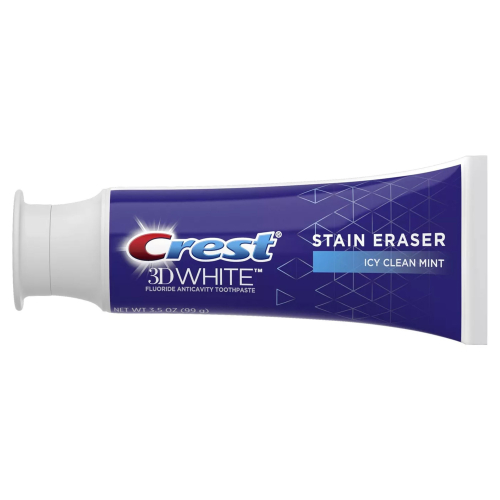 Crest Crest 3D White Stain Eraser Icy Clean Mint Toothpaste, 3.5 oz (99 g) 2