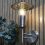 Litecraft Emlo Outdoor Stainless Steel Wall Light 2