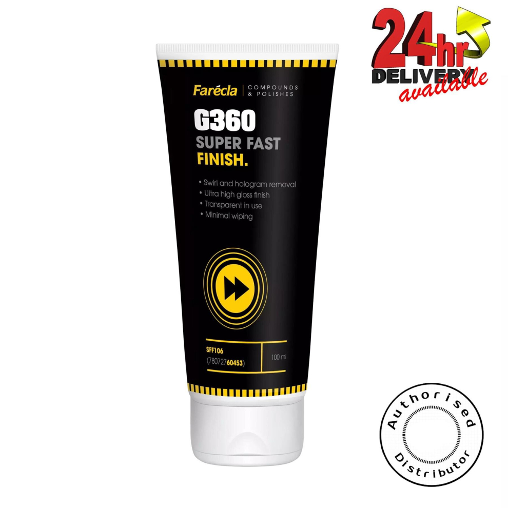 Farecla G360 Super Fast Finishing Compound Sff106 G360 - 100G Tube High Quality 842090103588