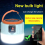 Solar LED Lantern Torch Lamp USB Rechargeable Camping Tent Light 9