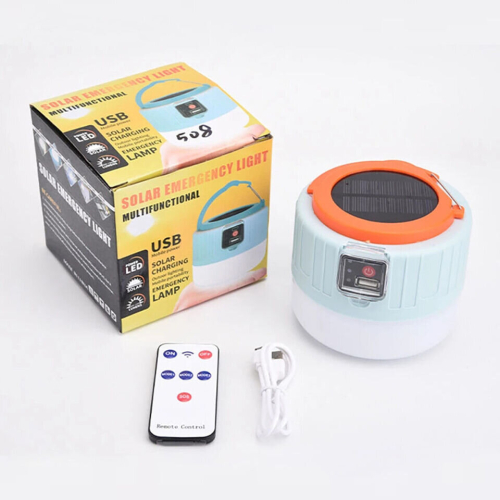 Solar LED Lantern Torch Lamp USB Rechargeable Camping Tent Light