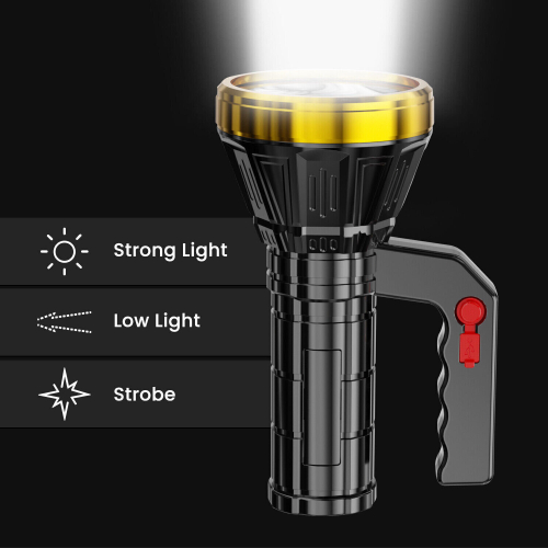 Super Bright USB Rechargeable LED Torch Flashlight Tactical Waterproof Lamp UK