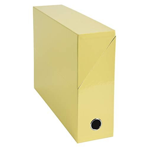 Exacompta - Ref 89560E - Aquarel Collection - Transfer Box File, 25.5x34cm for A4+ sized documents , 90mm Spine, Made up 1