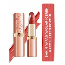 L'Oréal Paris Color Riche Satin Smooth Lipstick, Moisturising Pure Pigment Lip Colour, With Omega 3 & Vitamin E, 176