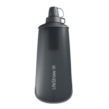 Peak Series - Collapsible Squeeze Bottle Water Filter System – 650ml for Trail Running, Through Hiking, Travel,