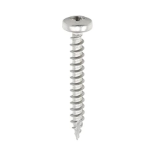 Classic Multi-Purpose Pan Head - 5.0 x 30 - A2 Stainless Steel Woodscrews - Box of 200