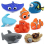 8Pcs/set Finding Dory Nemo Bath Squirters Bath Toy Baby Floating Squirt Bath Toy 1