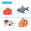 8Pcs/set Finding Dory Nemo Bath Squirters Bath Toy Baby Floating Squirt Bath Toy 4