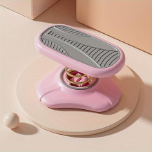 (Pink) Foot Stool Spring Footrest Multifunctional Sports Pedal For Toilet Office