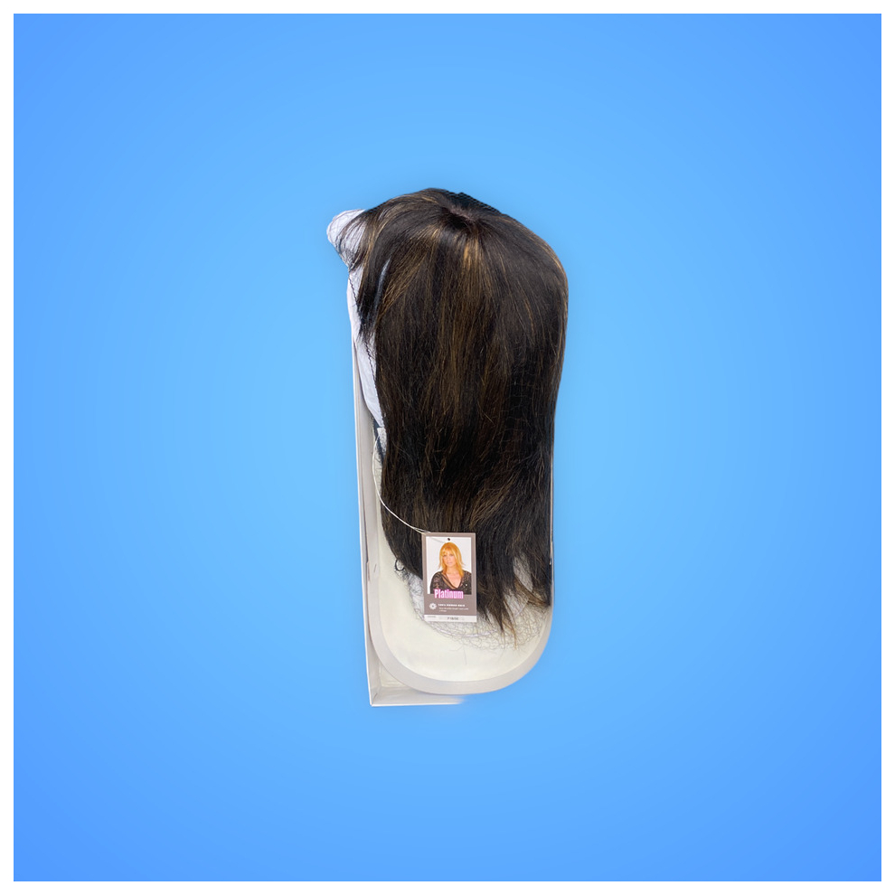 By Sleek (F1b.30) Sleek 100% Human Hair Platinum Wig 15'' To 16'' Inch