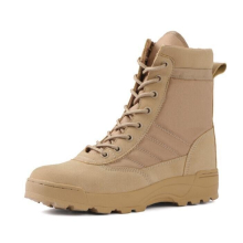 (JL1505-Sand, EU46/Women UK 12.5/Men UK 11.5) Mens Desert Army Combat Patrol Boots Tactical Cadet Military Walking Work Shoes