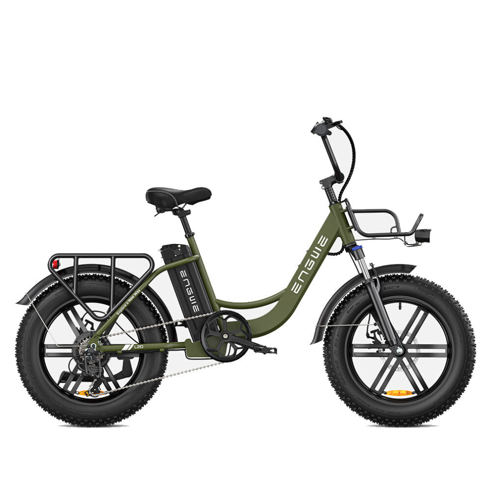 [uk ] Engwe L20 13ah 250w 20*40 Fat Tire Electric Bike 66-140km  Range E Bike For Mountain field  -arrival Notice