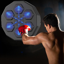 Smart Music Boxing Training Machine Boxing Wall Target Relaxing LED Lighted Sandbag