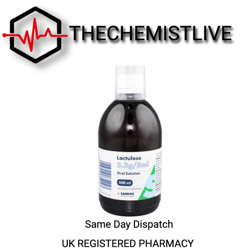 Lactulose Oral Solution 3.3g/5ml (500ml) Laxative, Brand May Vary, From 6.99/Unit 2