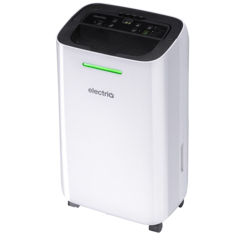 Electriq Dehumidifier 12L Air Purifier with Humidistat LCD Display Laundry Mode