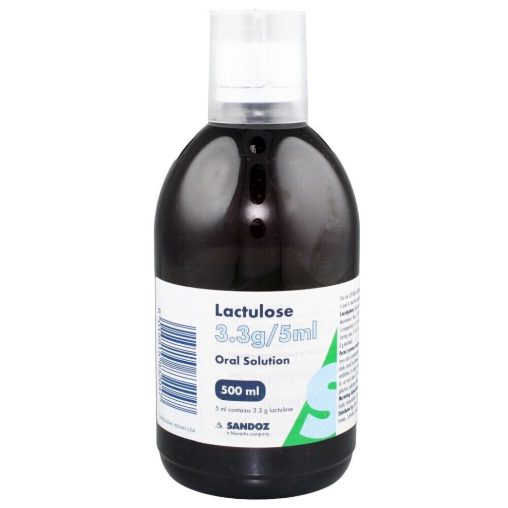 Sunukerr Lactulose Oral Solution 3.3G/5Ml (500Ml) Laxative, Brand May Vary, From 6.99/Unit