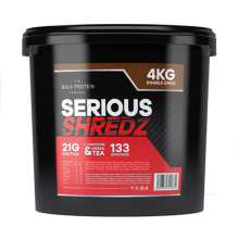 (Double Chocolate) Serious Shredz Diet Whey Protein Powder Shake Fat Loss & Lean Mass Gainer - 4Kg