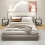Casart Floor Lamp End Table with Lamp Set Bedside Light W/ USB Charging Ports 10