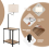 Casart Floor Lamp End Table with Lamp Set Bedside Light W/ USB Charging Ports 8