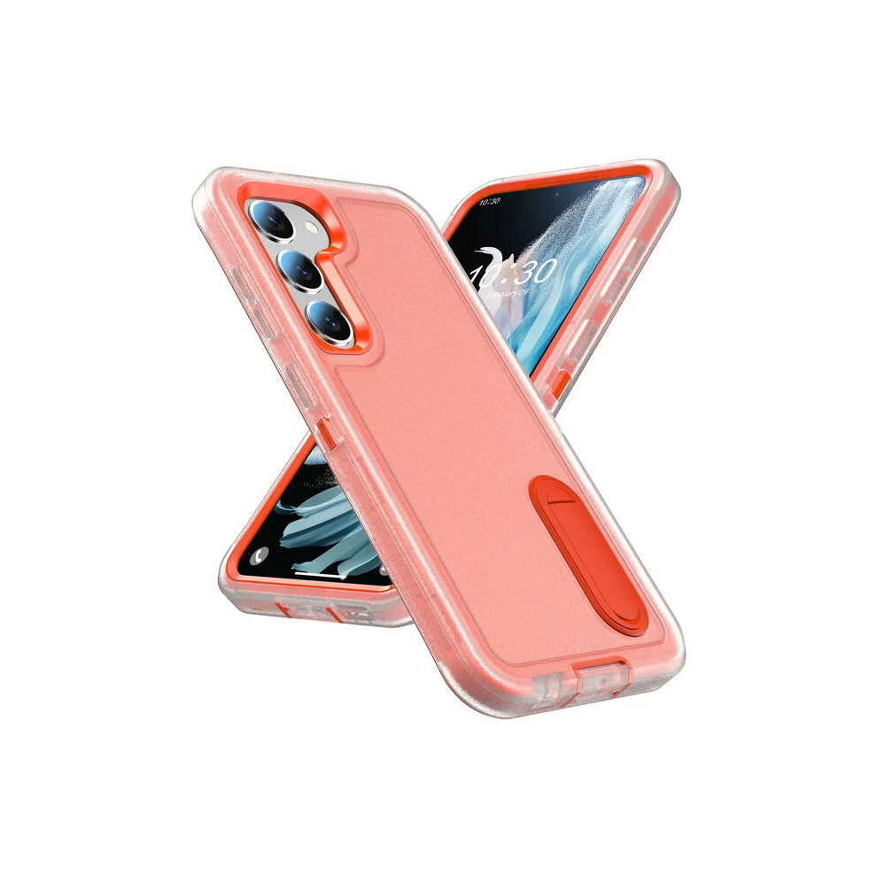 (for Galaxy A14 4G, Orange) Anti-Slip Dual Layer Strong Protective Case for Samsung Galaxy S23 Ultra S24 Plus 5G S22 Ultra A54 A14 A13 A53 A04S Phone