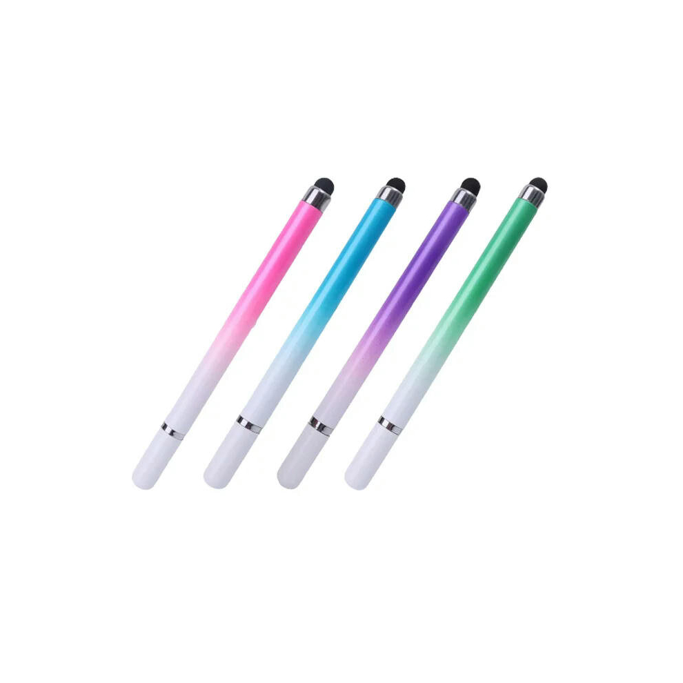 (4 Mixed) 2 In 1 Stylus Pen For Cellphone Tablet Capacitive Touch Pencil For Iphone Samsung Universal Android Phone Drawing Screen Pencil