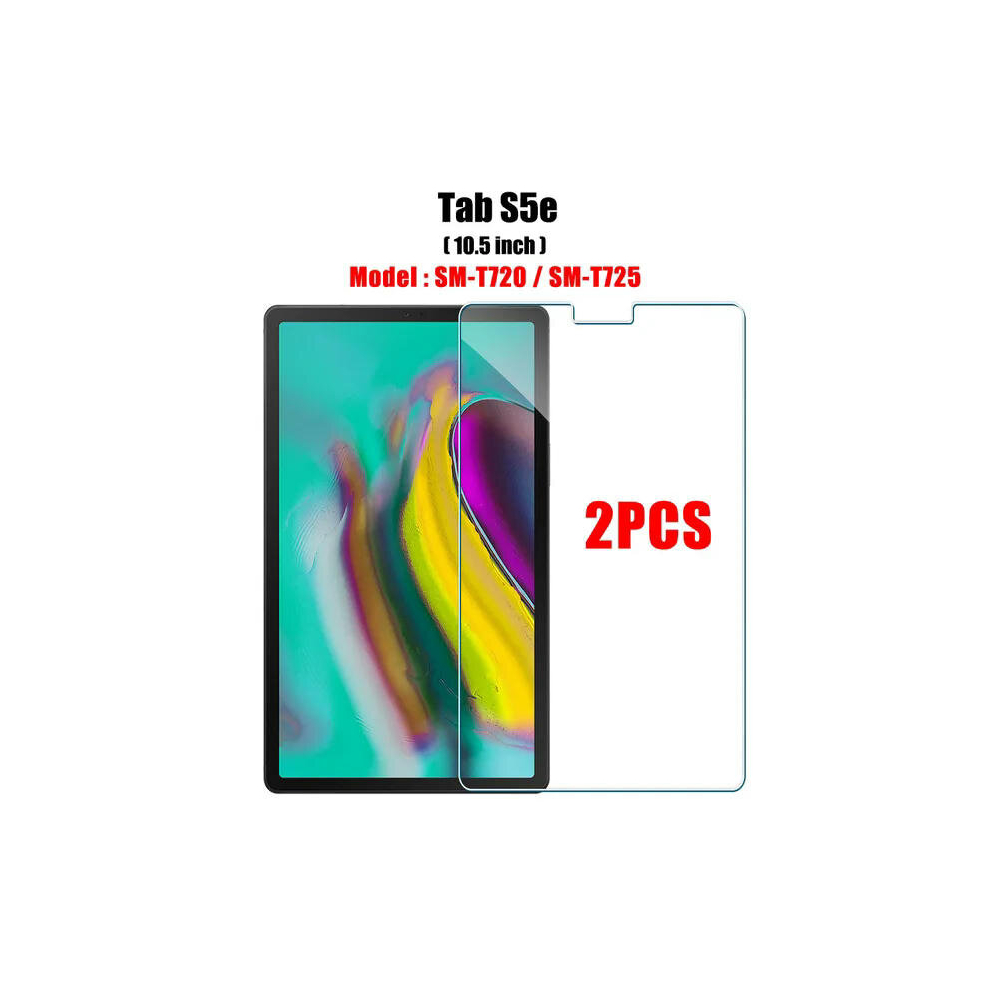 (2pcs Tab S5e) 2PCS Tempered Glass Screen Protector for Samsung Galaxy Tab S8 Ultra Plus S6 Lite S7 Fe A7 Lite A8 S9 A9 Tablet Accessories Film