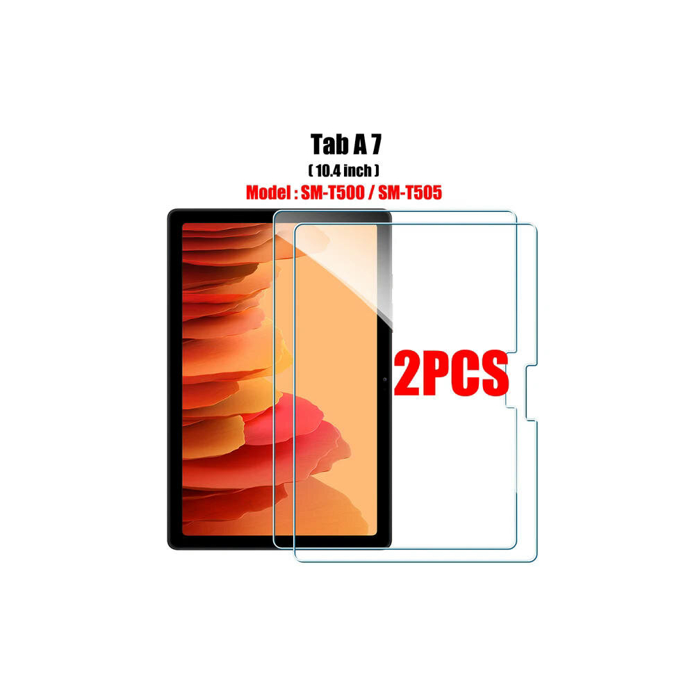 (2pcs Tab A7) 2PCS Tempered Glass Screen Protector for Samsung Galaxy Tab S8 Ultra Plus S6 Lite S7 Fe A7 Lite A8 S9 A9 Tablet Accessories Film