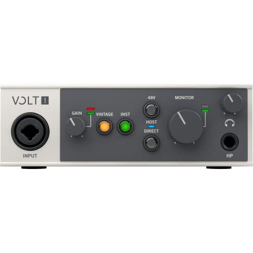 UA Volt 1 USB Audio Interface Recording, Podcasting, And Streaming 1