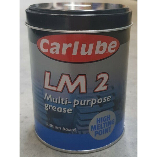 Carlube LM2 Lithium Multi Purpose Grease 500G Complete with