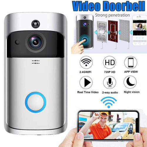 Video Doorbell HD Video Wireless Doorbell Advanced Motion Detection Camera 2