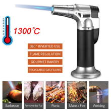 Refillable Butane Gas Micro Blow Torch Lighter Welding Soldering Brazing Tools