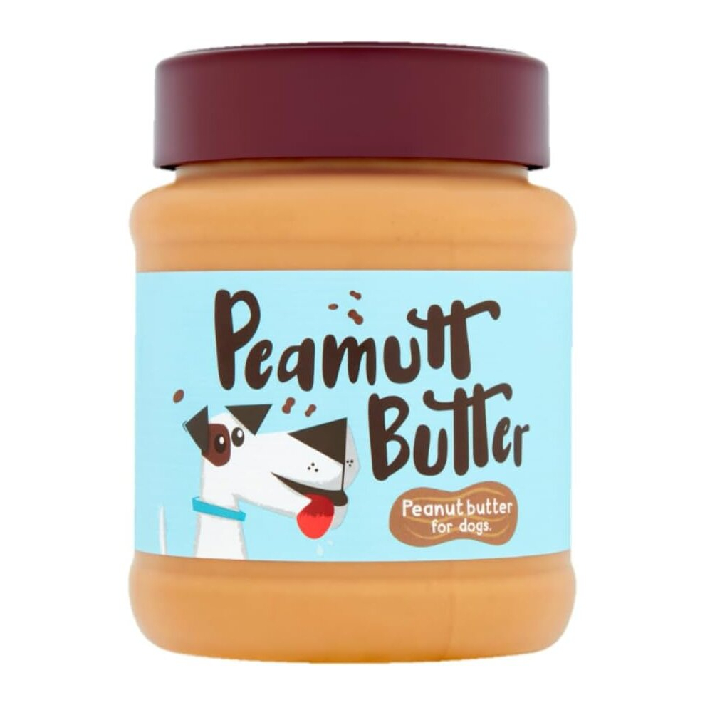 Peamutt Dog Peanut Butter | Peanut Butter Dog Treat | Formulated for Dogs | No Added Sugar and Salt | No Sweeteners | Dog Friendly Texture | Perfect