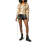 Dsquared2 (EU 40) DSQUARED2 Womens Biker Jacket Gold Leather 1