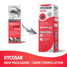Hycosan Extra Eye Care Drops 7.5ml (Bundle of 2)