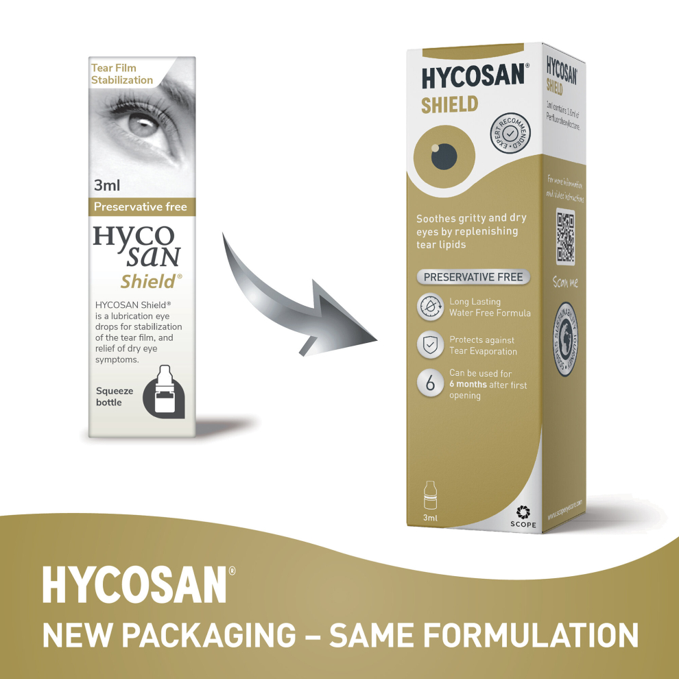 Hycosan Shield Eye Drops