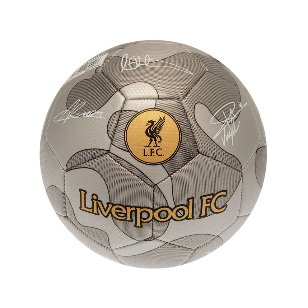 Liverpool Fc Liverpool Camo Signature Ball Size 5 Silver