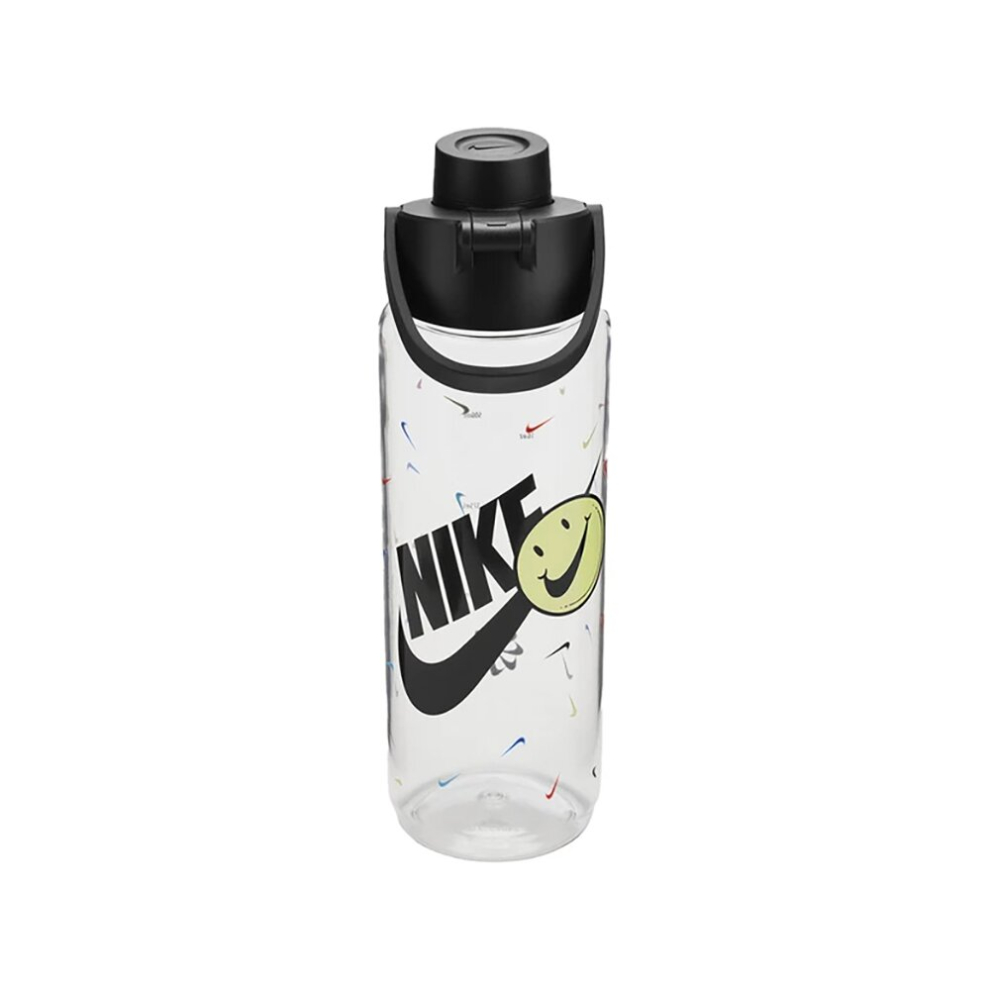 Nike TR Renew Recharge Chug Bottle 24 OZ Graphic Clear / Black