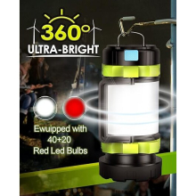 Powerful performance flashlight garden and camping searchlight 6 power options