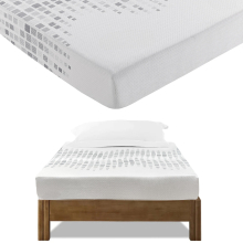 (Single (90x190cm), 6" Inch) Memory Foam Mattress Orthopaedic Soft Zipped Cover