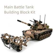 Military Main Battle Tank Building Block Set Kits Toy for Adult