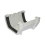 FloPlast RUS1 Square Line Gutter Union Bracket White, 114mm 1