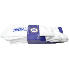 Chelsea FC Sports Socks White Blue 8 to 11 UK