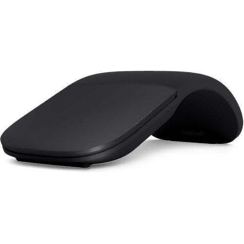 Microsoft - Arc Mouse - Bluetooth Mouse Compatible With Pc, Laptops Compatible Windows, Mac, Chrome Os (thin, Light, Transportable, Tactile) - Black