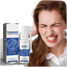 (1pcs) Tinnidrop Tinnitus Relief Spray, 60ml Tinnitus Relief Spray Relieves Tinnitus, Ear Back, Ear Discomfort, Earwax Cleaning Care Spray